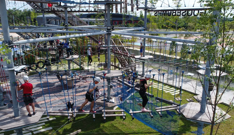Discovery Park - Goosebumps Rope Course