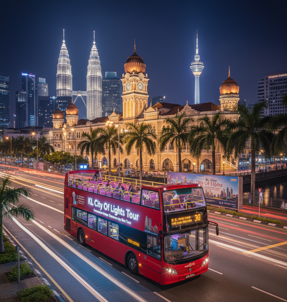 KL City Of Lights Tour (Night Tour) - KLCC
