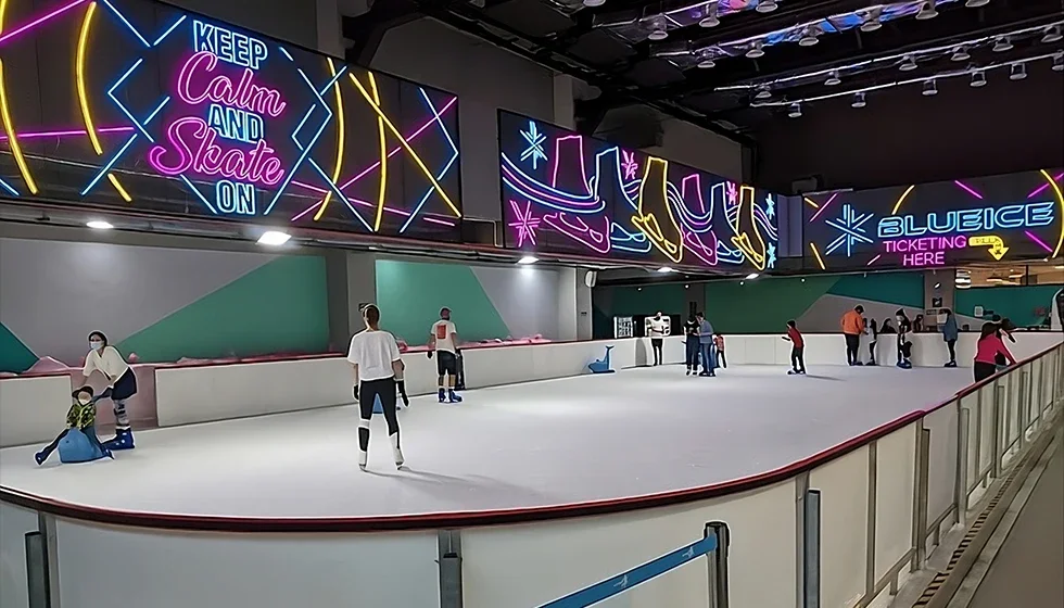 Blue Ice Skating Rink @ Sunway 163 Mall